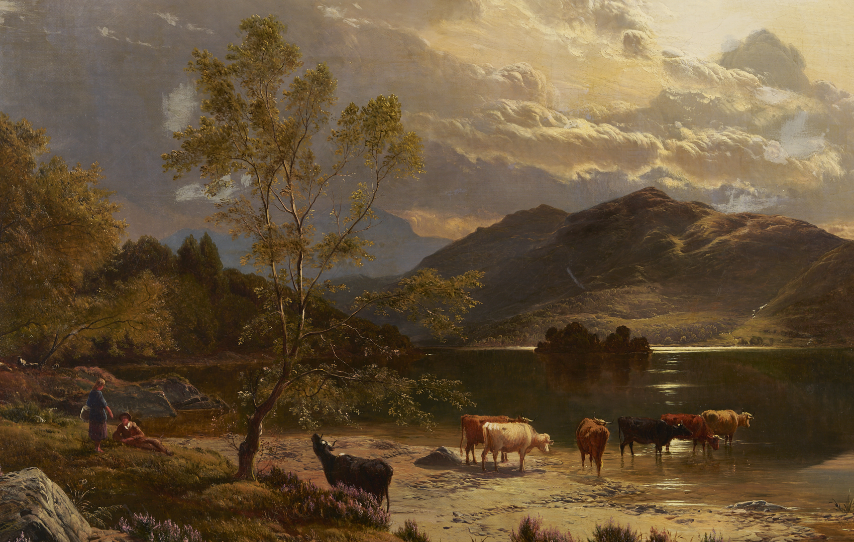 Lot 125: Sidney Richard Percy oil landscape, Capel Gurig (Wales)