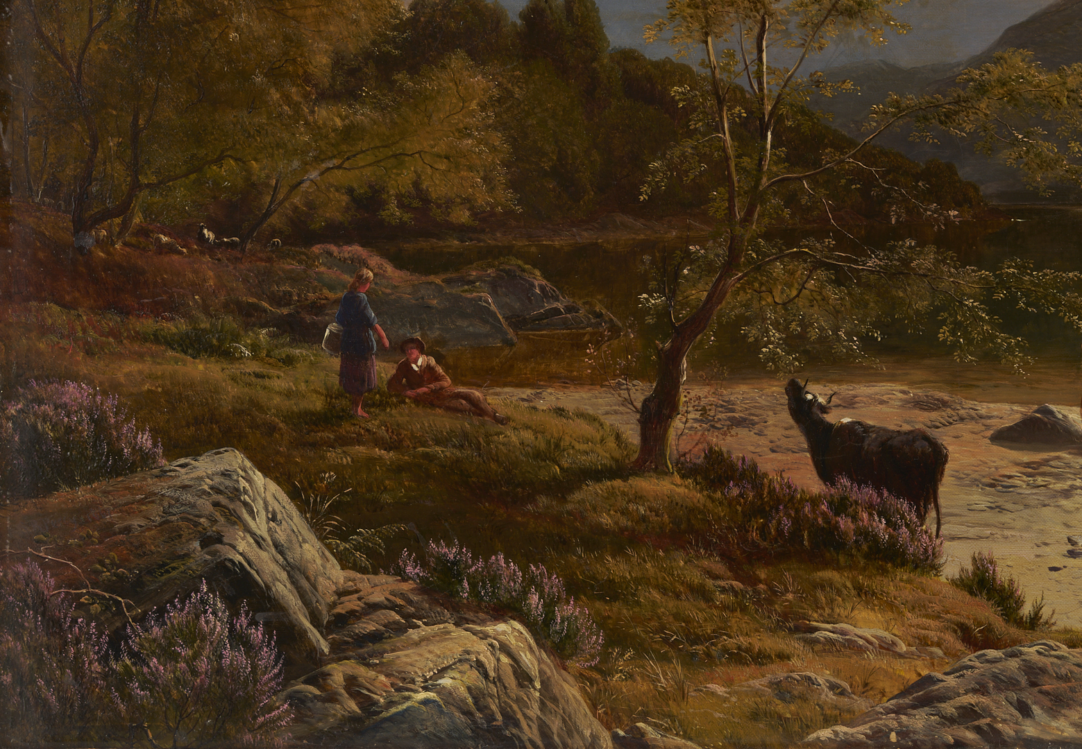 Lot 125: Sidney Richard Percy oil landscape, Capel Gurig (Wales)