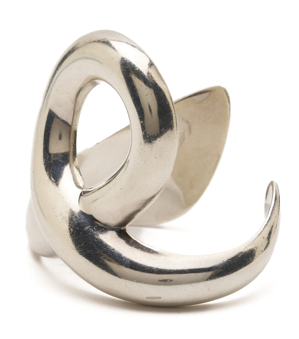 Lot 1280: Tiffany & Co. Elsa Perreti Sterling Cuff Bracelet