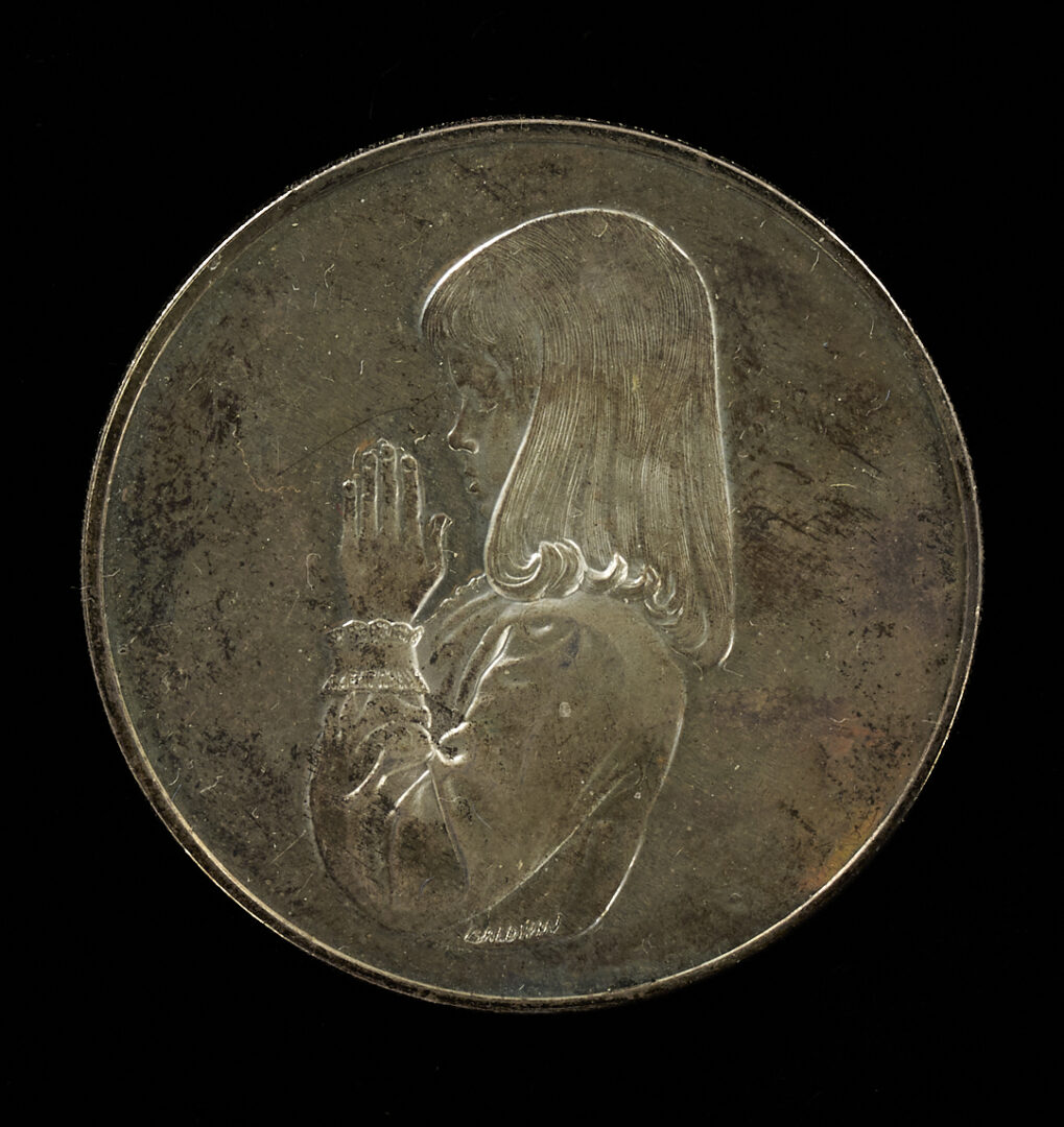 Lot 1293: 1973 Franklin Mint Calendar Silver Medallion, Original Box