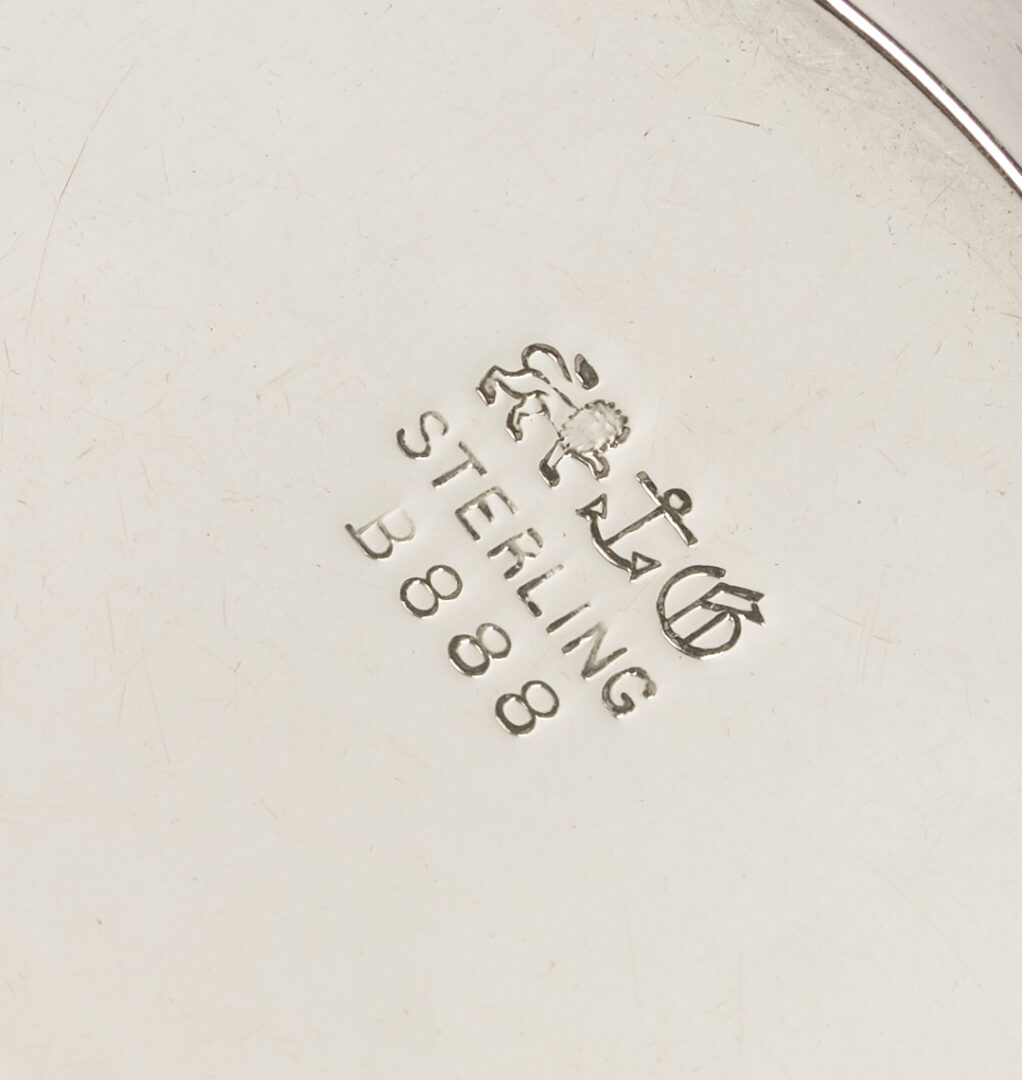 Lot 1296: 14 Assorted Sterling Silver Boxes and Cases