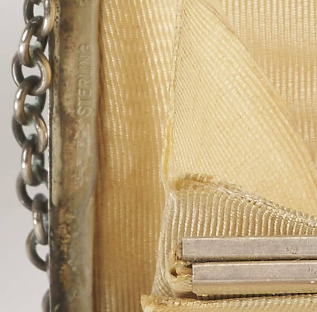 Lot 1296: 14 Assorted Sterling Silver Boxes and Cases