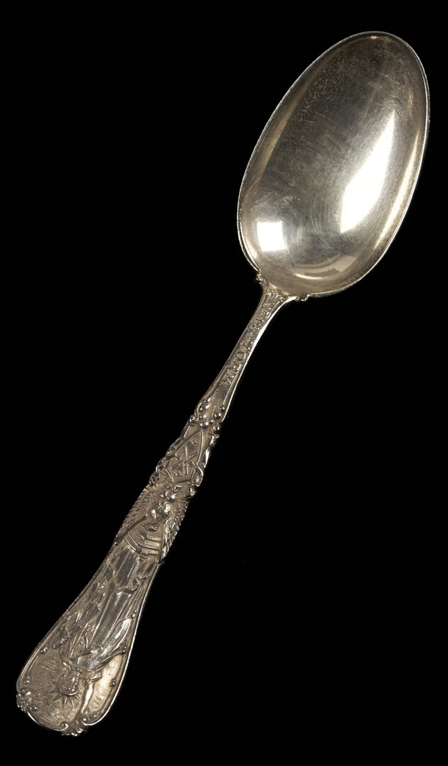 Lot 1297: 27 Pcs. Assorted Flatware Incl. Souvenir Spoons