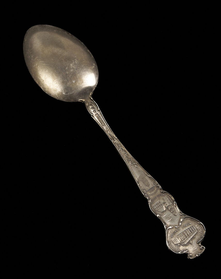 Lot 1297: 27 Pcs. Assorted Flatware Incl. Souvenir Spoons