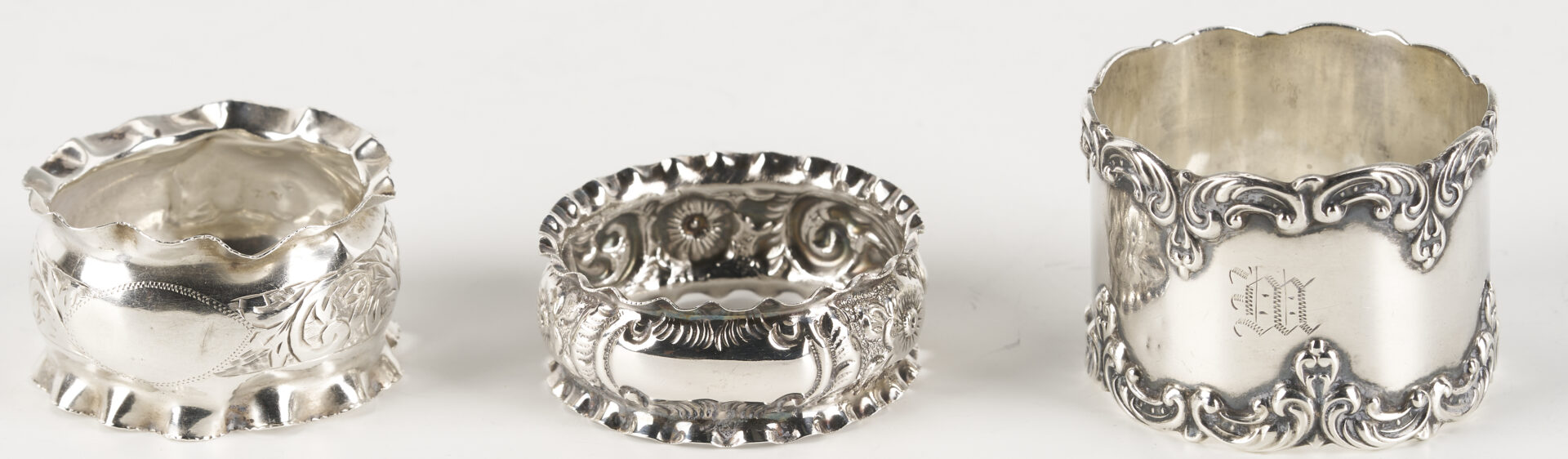 Lot 1298: 25 silver Novelty Items including Baby Silver