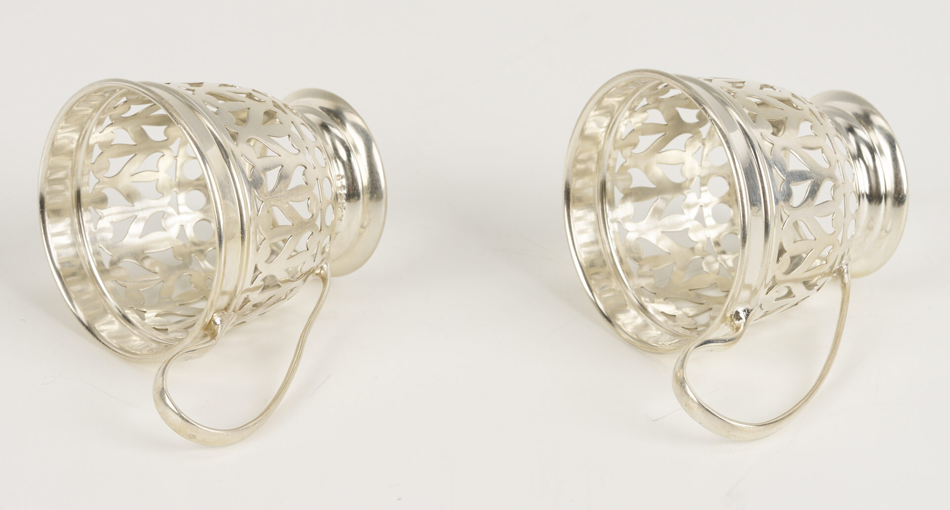 Lot 1302: 6 Gorham Sterling Demitasse Cups & Saucers