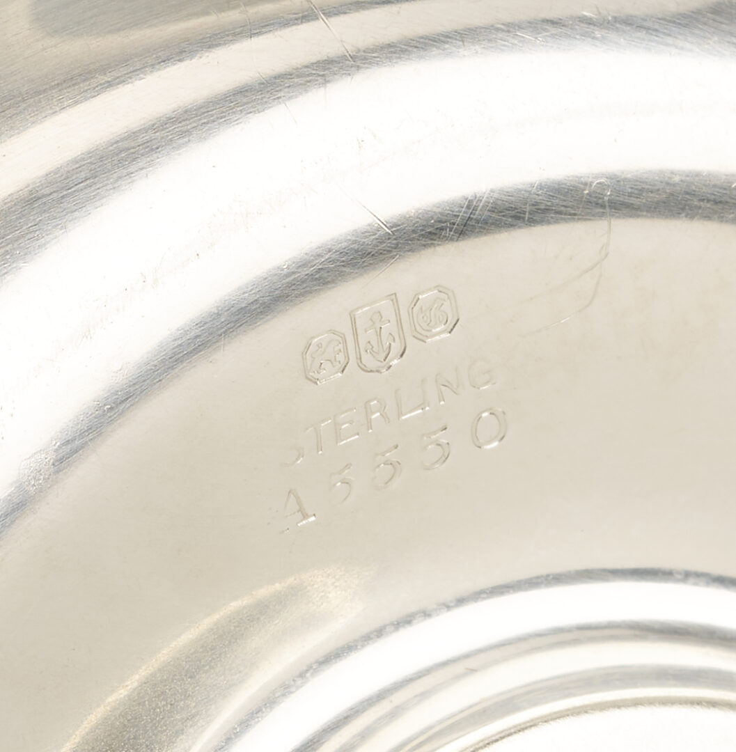 Lot 1302: 6 Gorham Sterling Demitasse Cups & Saucers