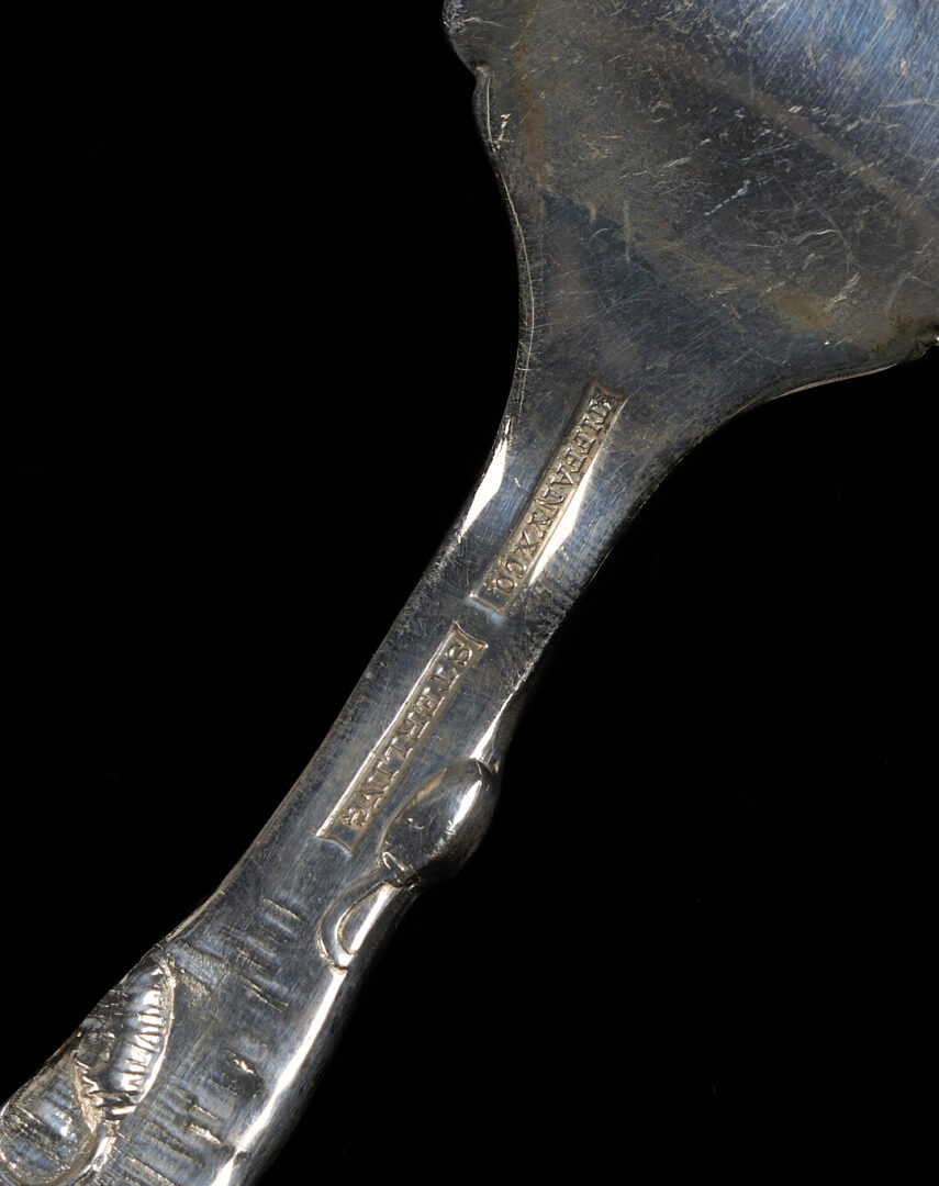 Lot 1303: Tiffany 3 Pc Sterling Children’s Flatware Set Plus 1 Baby Spoon