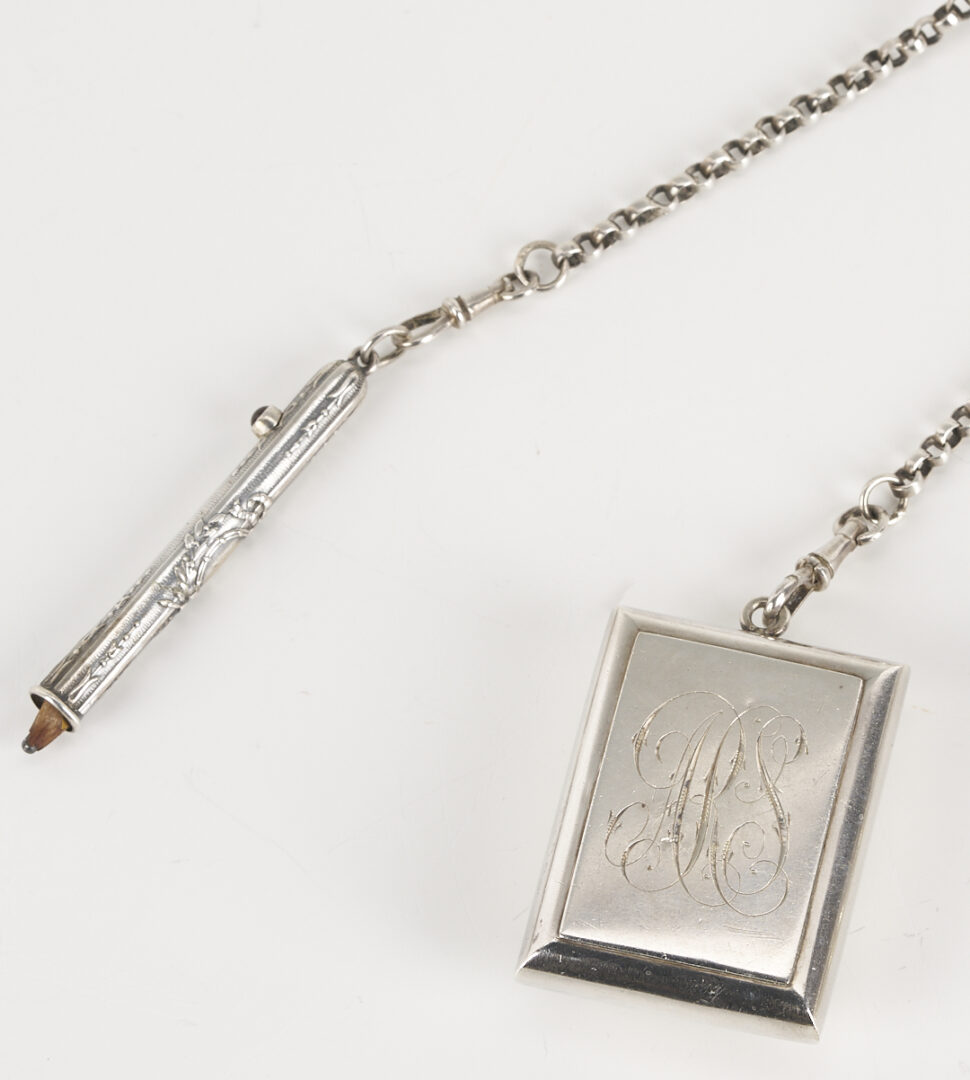 Lot 1305: Silver Chatelaine