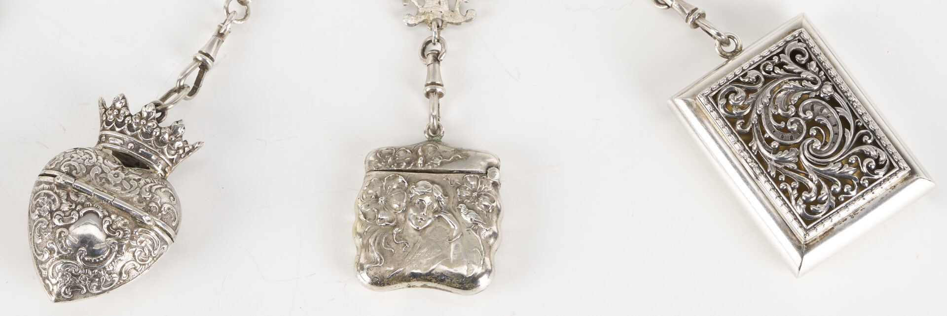 Lot 1305: Silver Chatelaine