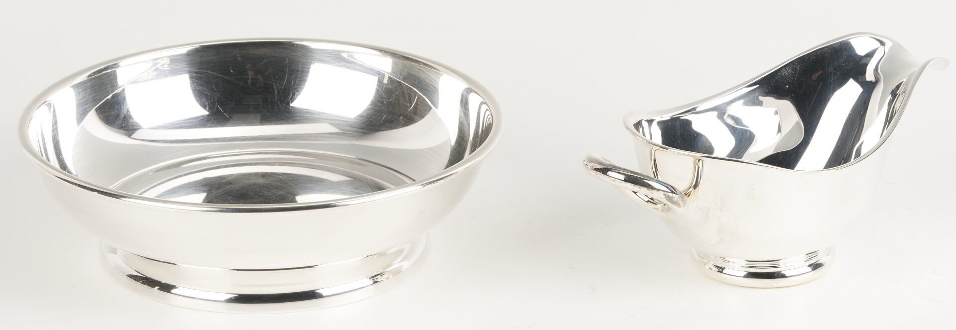 Lot 1306: 4 Silverplated Items Incl. Christofle & Puiforcat
