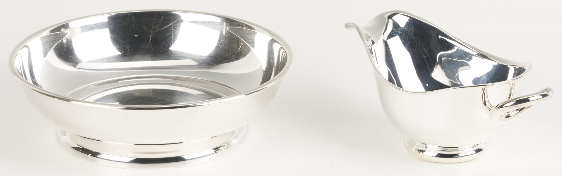 Lot 1306: 4 Silverplated Items Incl. Christofle & Puiforcat