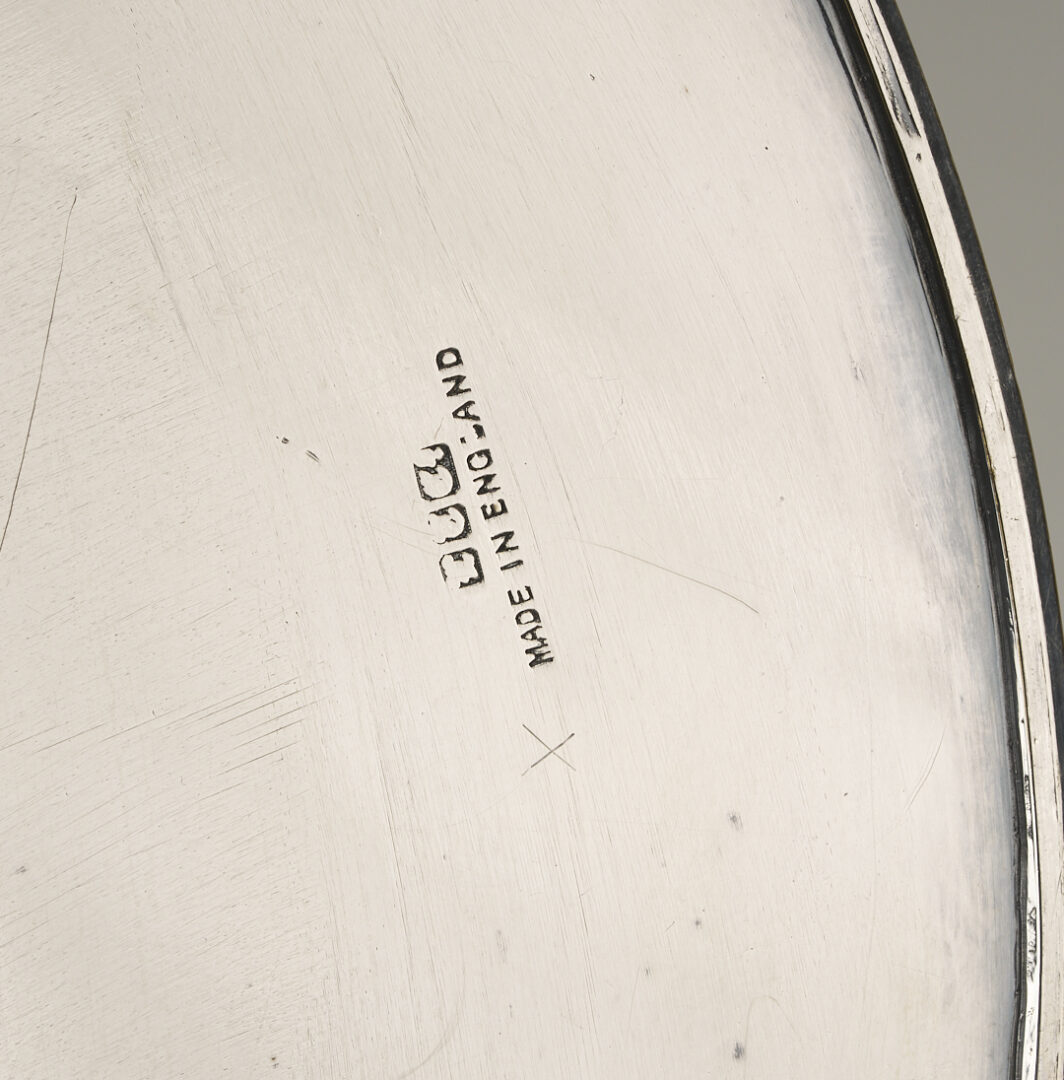 Lot 1306: 4 Silverplated Items Incl. Christofle & Puiforcat