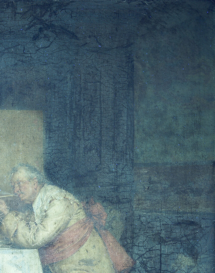 Lot 130: Giuseppe Bortignoni O/C Painting, Good Companions