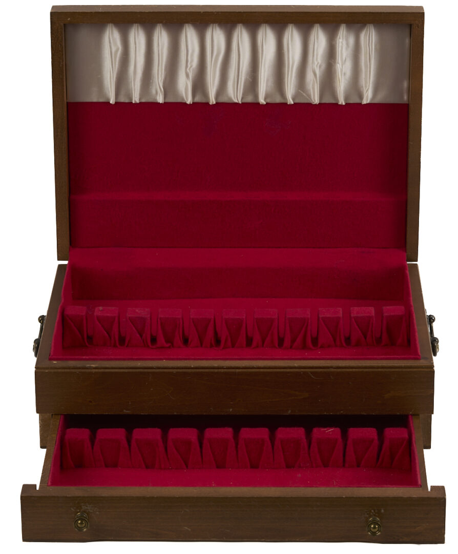 Lot 1312: Artkrupp Berndorf Art Deco Era Flatware, 118 pcs