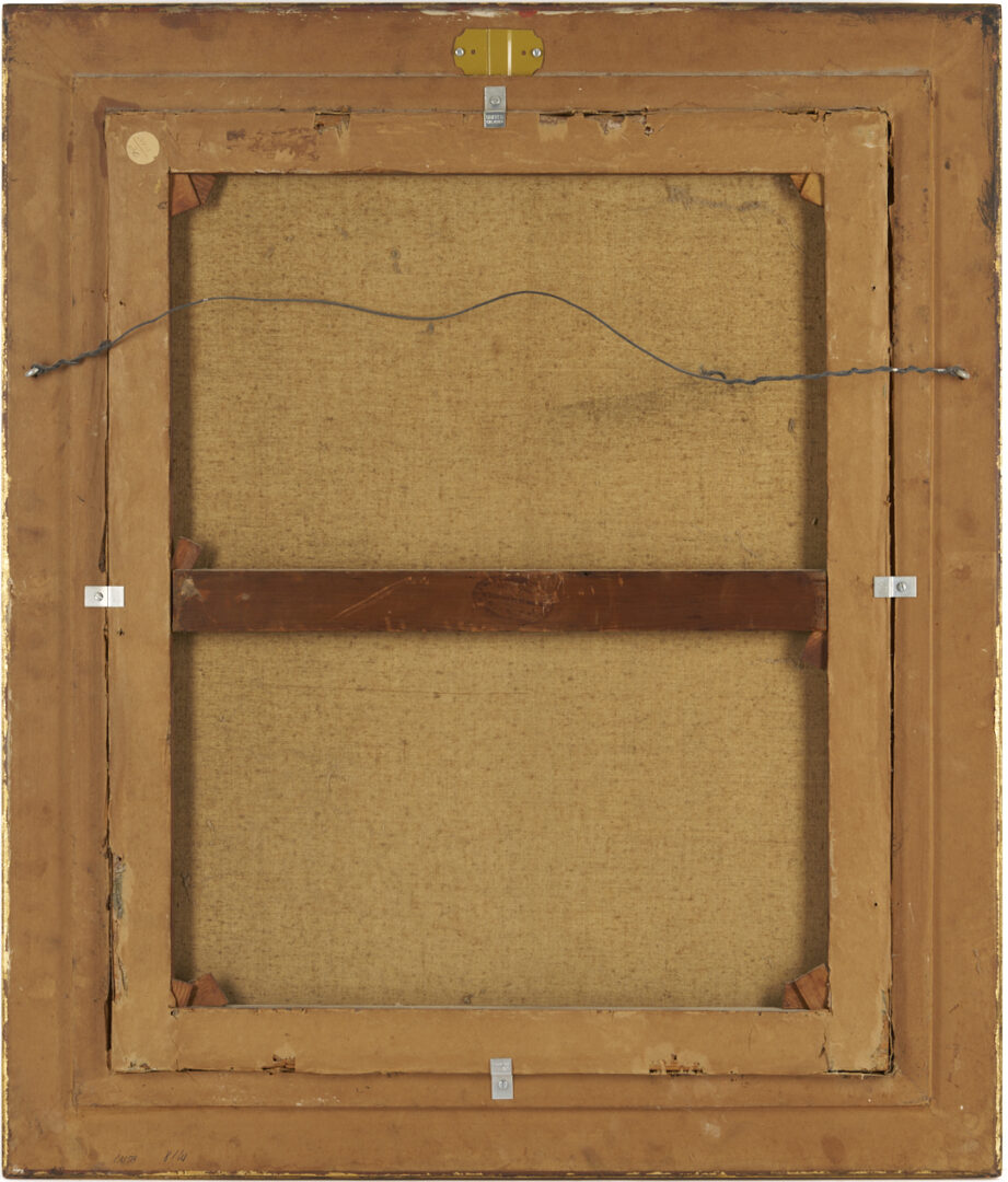 Lot 132: Paul Antoine De La Boulaye, Portrait of Woman in Pink Dress