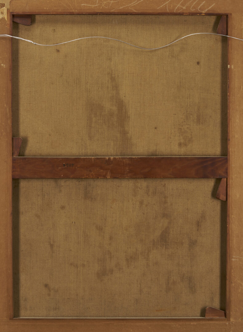 Lot 133: 18th C. Portrait Attrib. Van Loo, Duchesse de Luynes