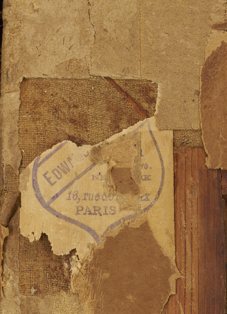 Lot 133: 18th C. Portrait Attrib. Van Loo, Duchesse de Luynes