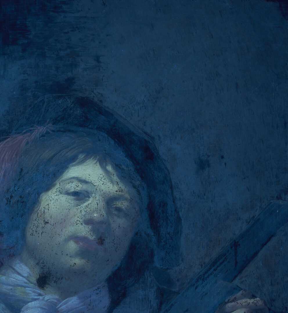 Lot 134: Pieter de Grebber O/C Painting, A Youth Tuning a Lute, ex-Christies/Jack Kilgore