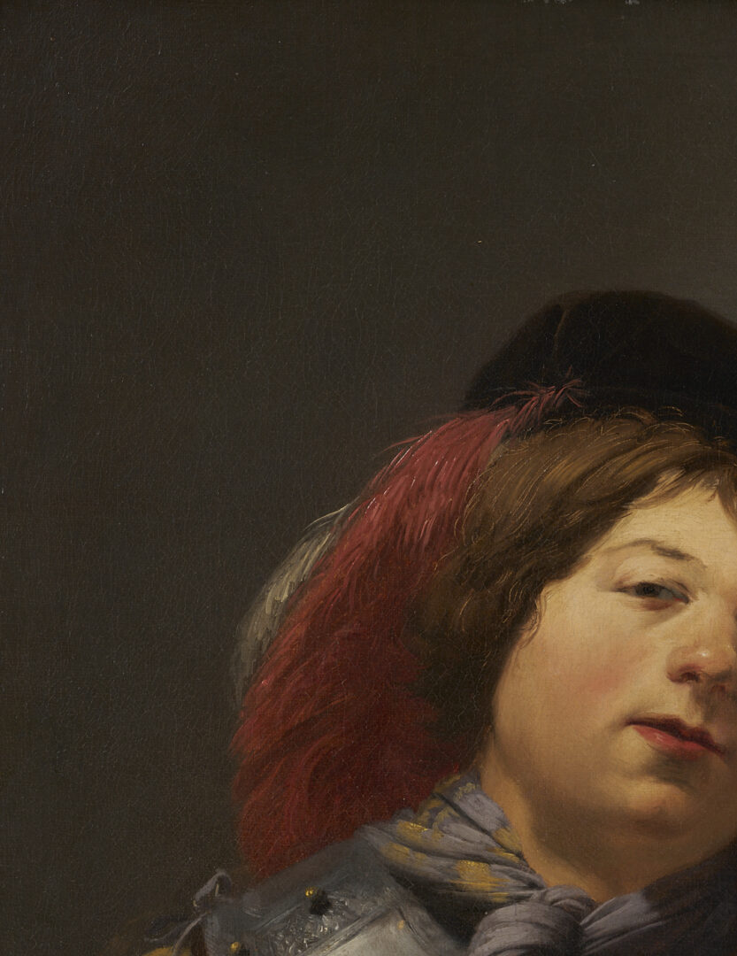 Lot 134: Pieter de Grebber O/C Painting, A Youth Tuning a Lute, ex-Christies/Jack Kilgore