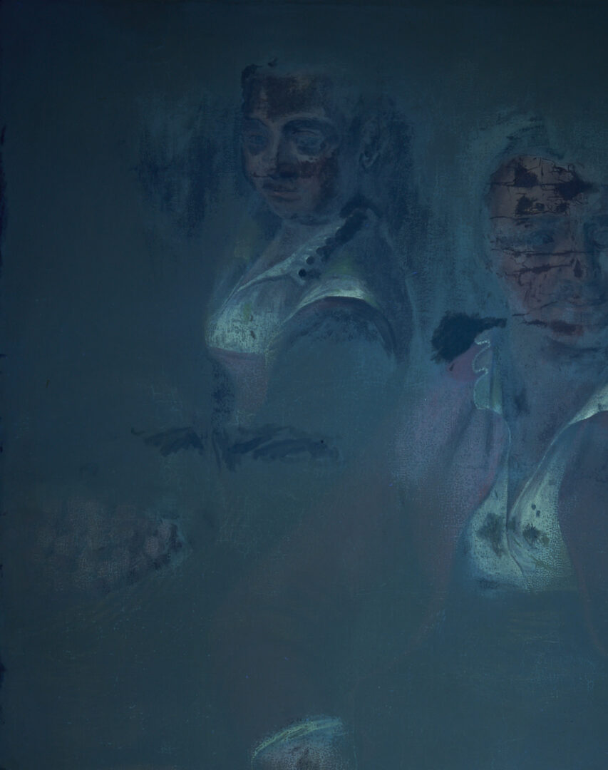 Lot 136: After Joachim Beuckelaer O/C Painting, Market Woman