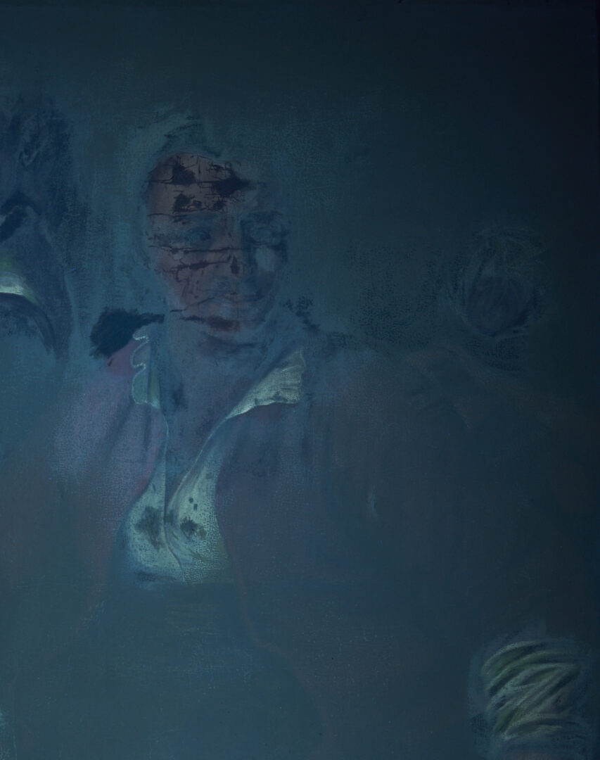 Lot 136: After Joachim Beuckelaer O/C Painting, Market Woman