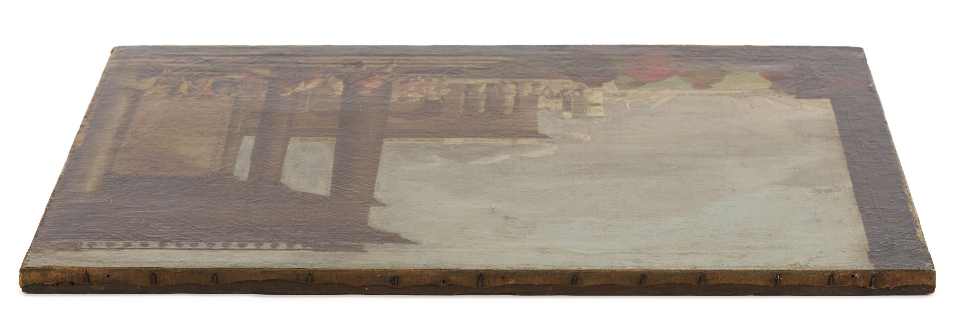 Lot 142: Italian School, 17th C. Circle of Codazzi, Architectural Capriccio