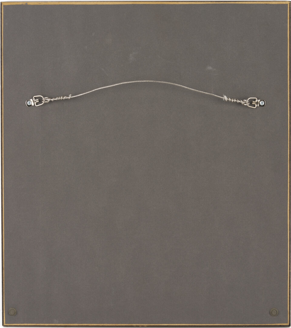 Lot 144: 2 19th c. Coat of Arms Paintings