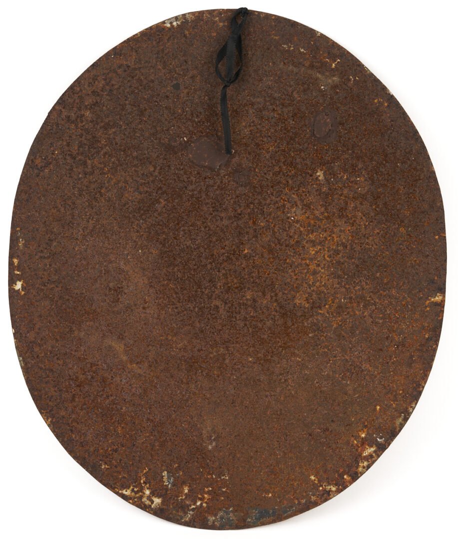 Lot 144: 2 19th c. Coat of Arms Paintings