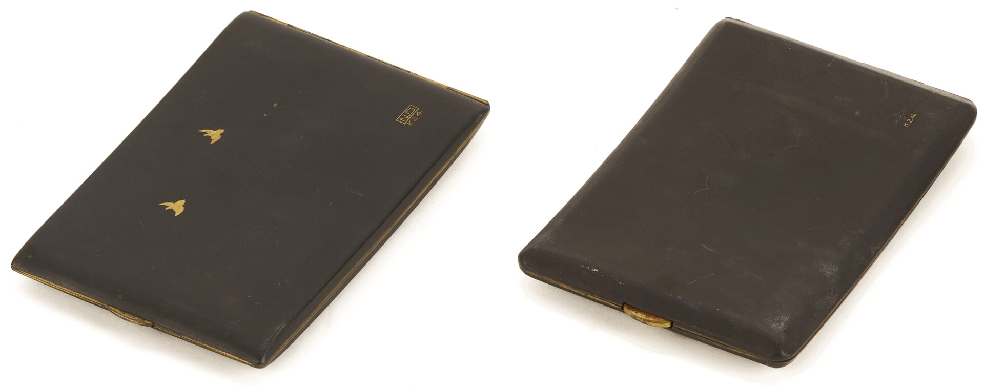 Lot 14: Chinese Smoking and Gaming Items plus 3 Card Cases