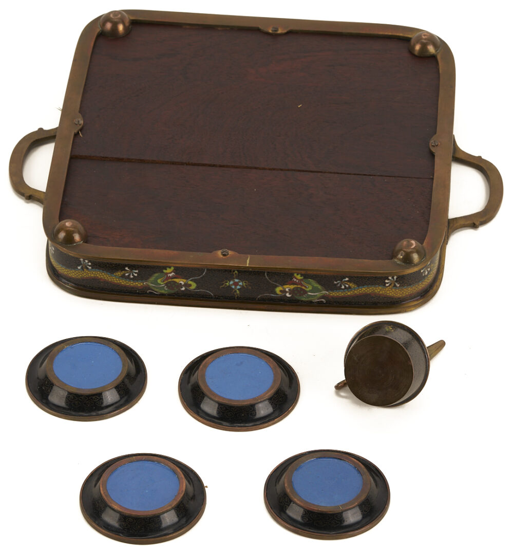 Lot 14: Chinese Smoking and Gaming Items plus 3 Card Cases