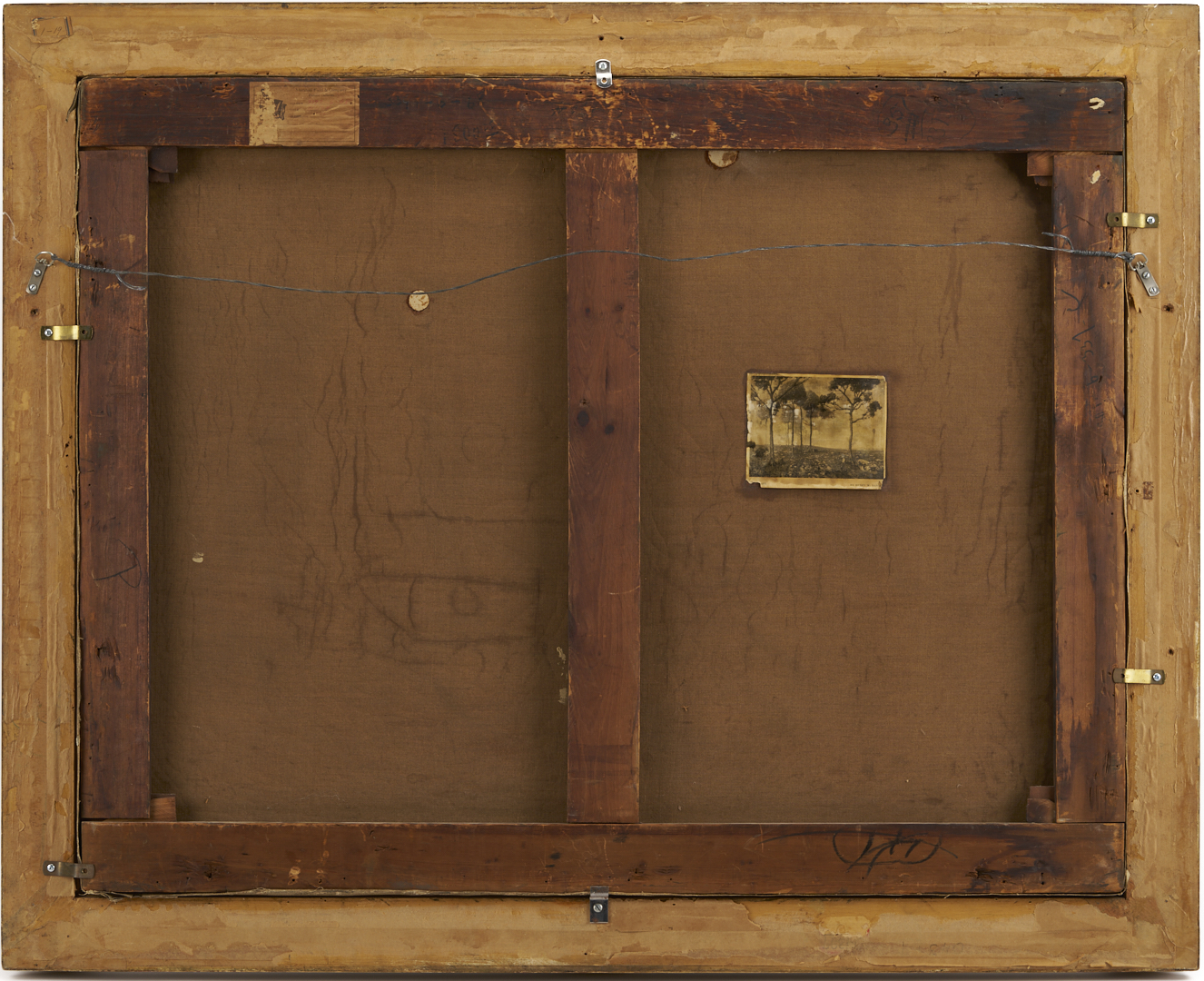 Lot 153: Henry Ward Ranger Tonalist O/C Landscape Painting