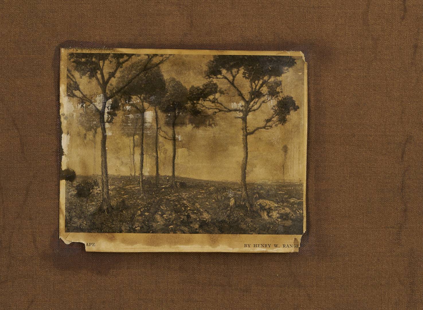 Lot 153: Henry Ward Ranger Tonalist O/C Landscape Painting