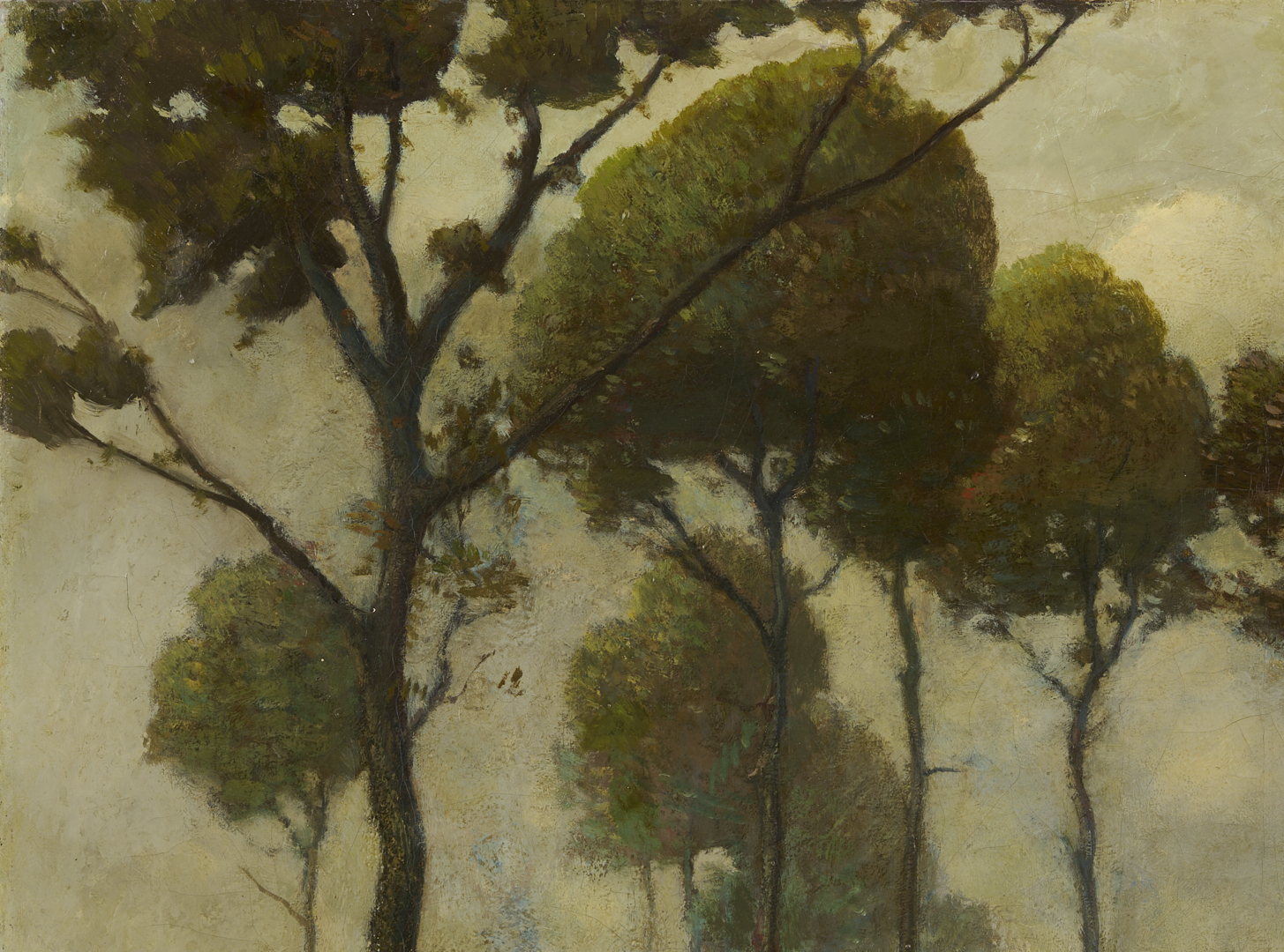 Lot 153: Henry Ward Ranger Tonalist O/C Landscape Painting