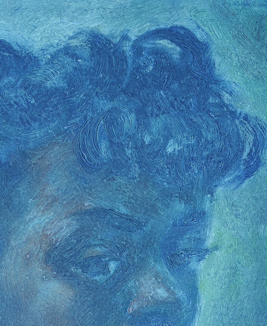 Lot 155: Clyde Singer O/C Portrait of an African American Woman