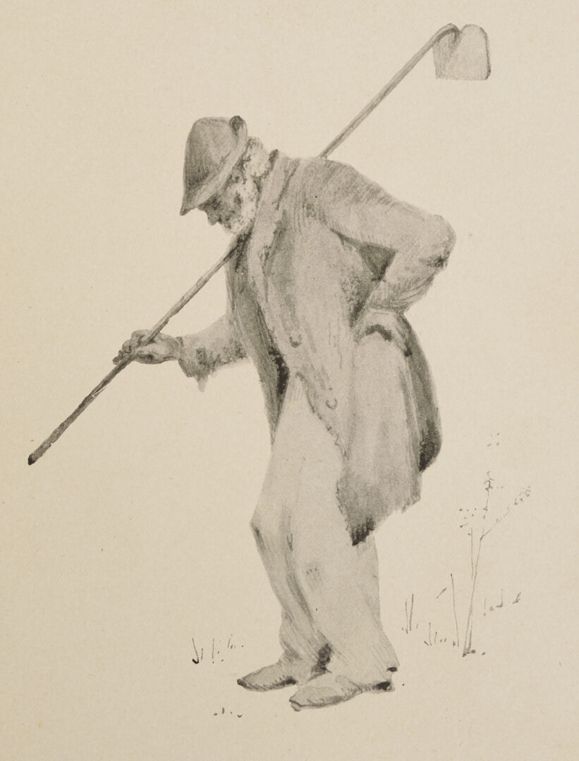 Lot 166: Maria Howard Weeden W/C Portrait of a Girl, Plus Signed Bandanna Ballads