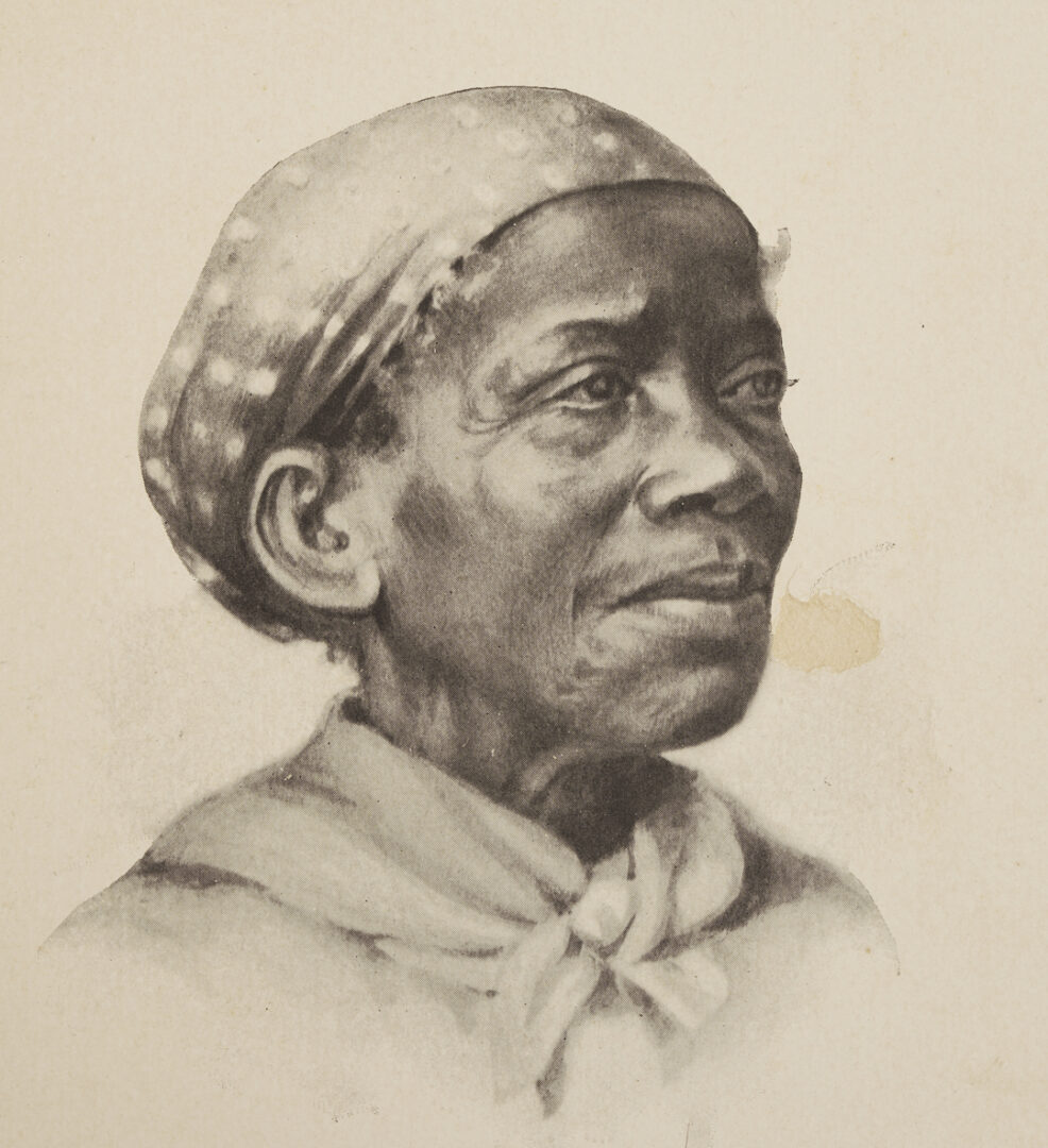 Lot 166: Maria Howard Weeden W/C Portrait of a Girl, Plus Signed Bandanna Ballads