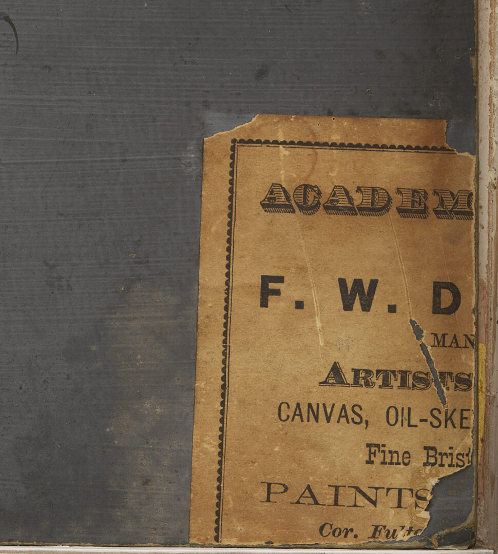 Lot 168: William Aiken Walker O/B Painting, Cabin Scene