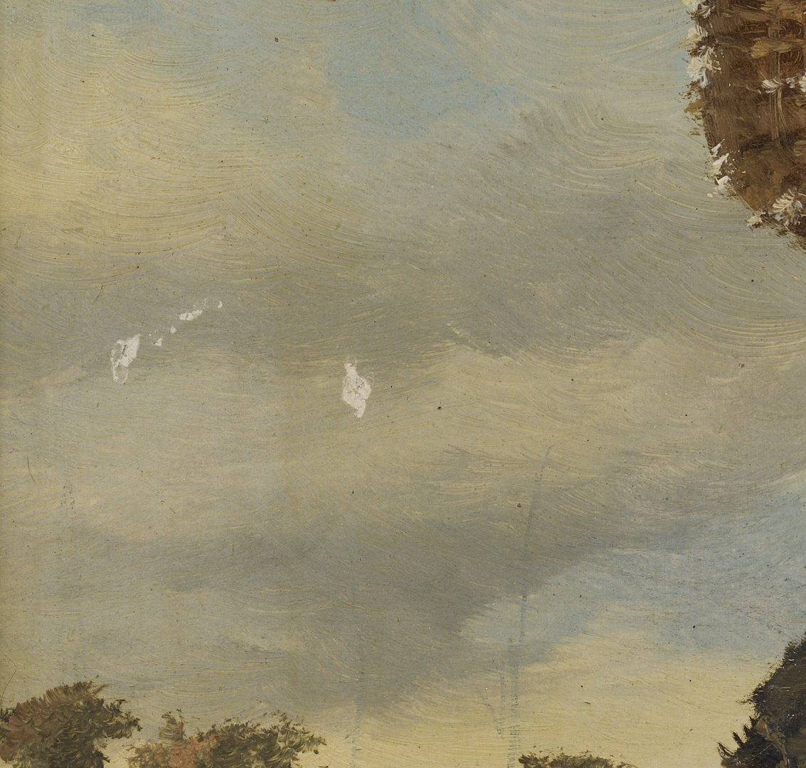 Lot 169: William A. Walker O/B Painting, Woman w/ a Cotton Basket