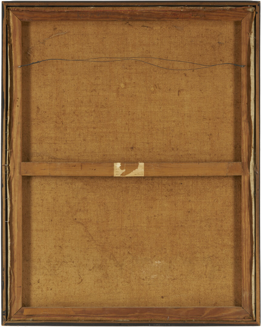 Lot 174: Noel Rockmore O/C Painting, Preservation Hall Trumpet Player