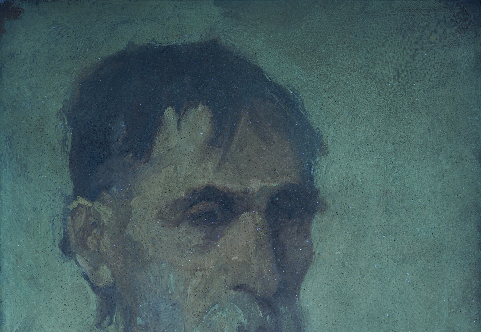 Lot 176: John T. Bauscher Double-Sided Portrait Painting, Kentucky Interest