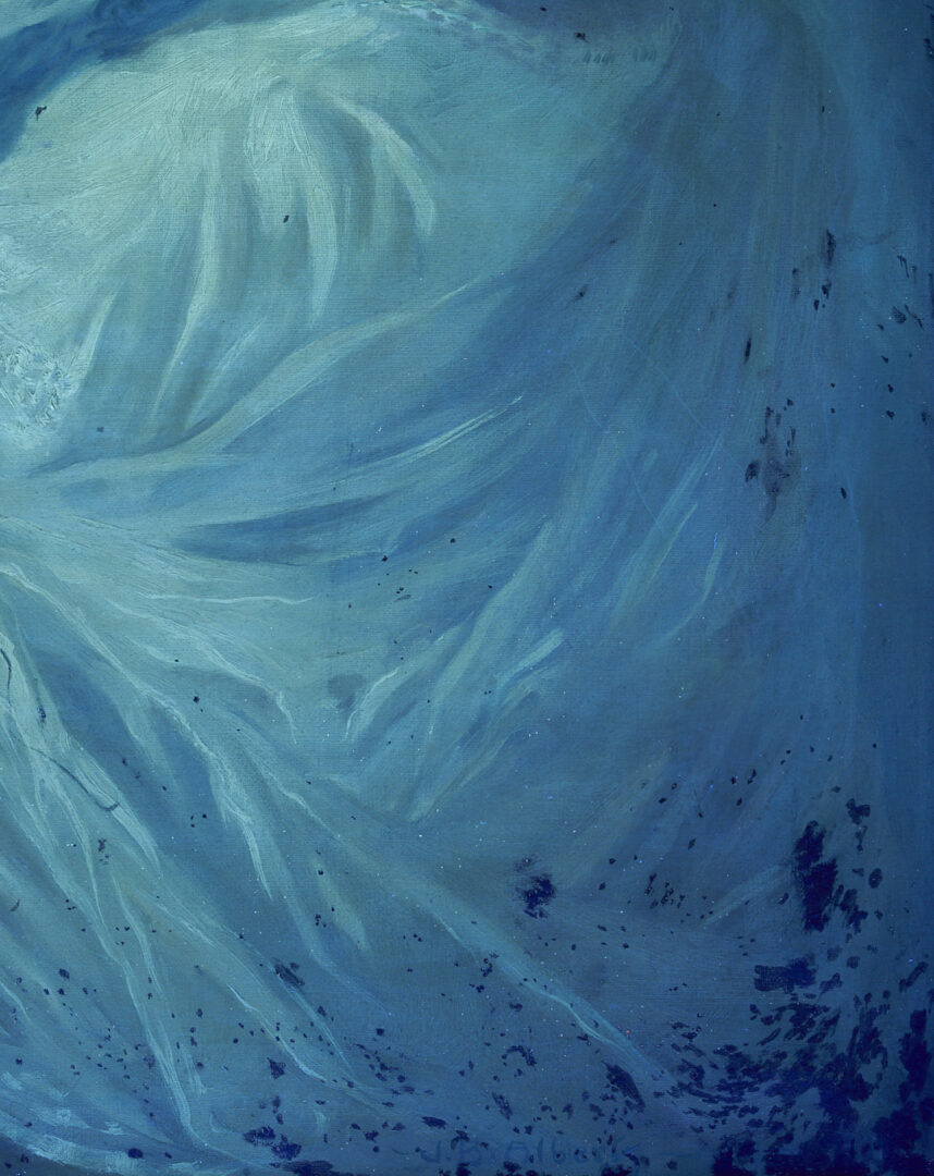 Lot 177: John Alberts O/C Portrait of a Lady with Gloved Hand