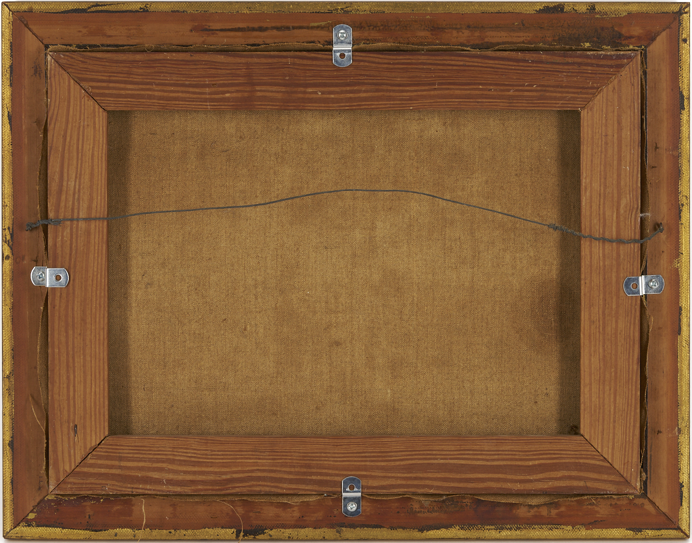 Lot 178: John Kelly Fitzpatrick O/C Autumn Landscape, Alabama Woodlands, 1942