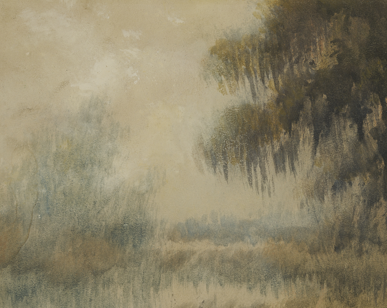 Lot 179: Alexander Drysdale Louisiana Bayou Landscape Painting