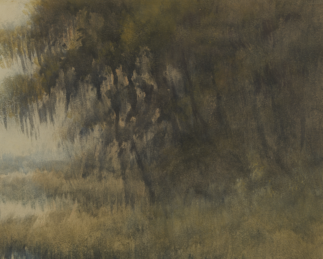 Lot 179: Alexander Drysdale Louisiana Bayou Landscape Painting