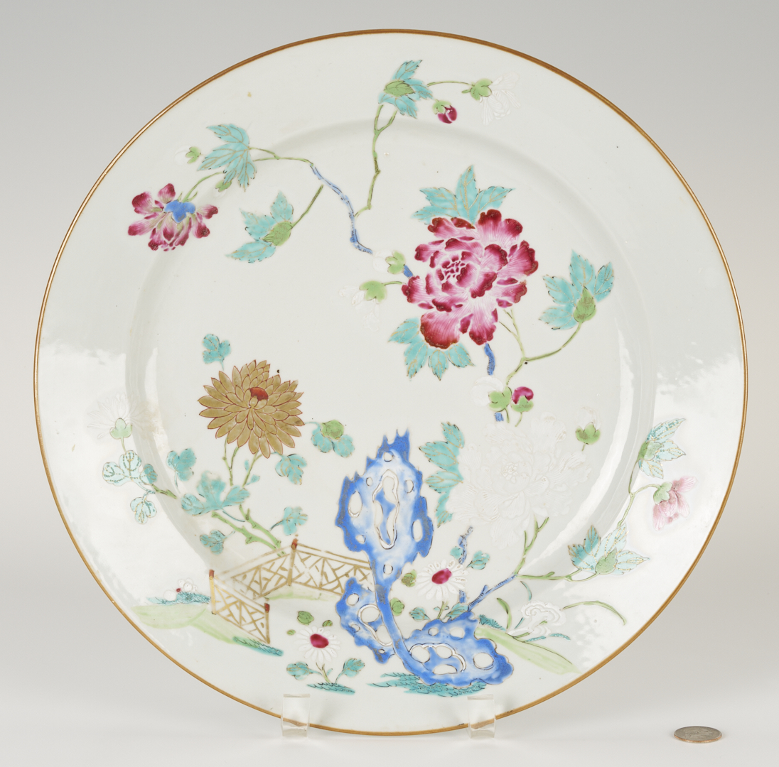 Lot 17: Chinese Famille Rose Charger