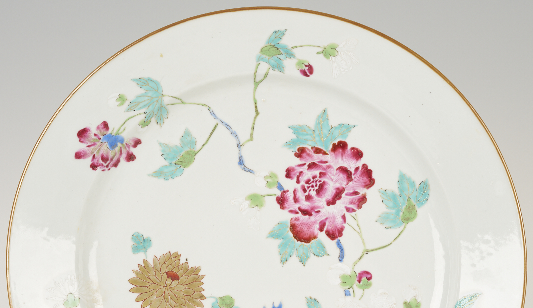 Lot 17: Chinese Famille Rose Charger