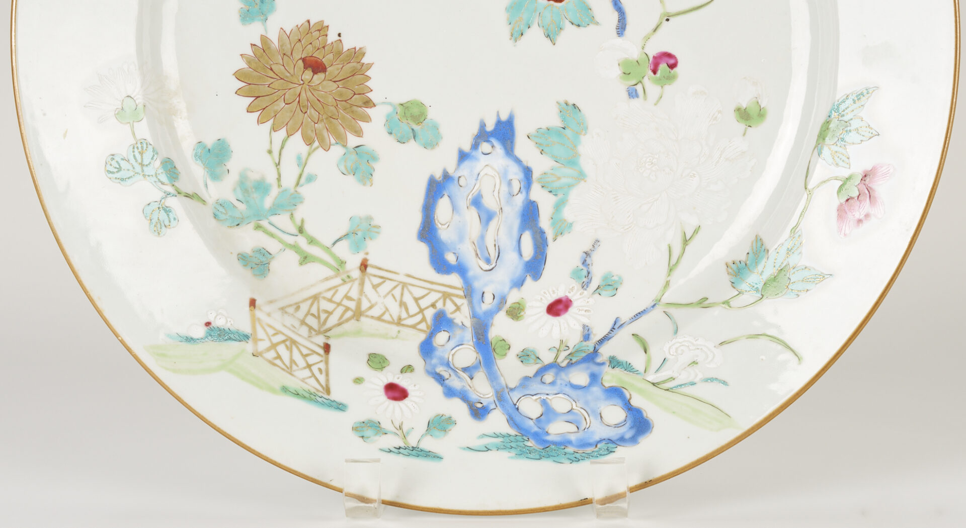 Lot 17: Chinese Famille Rose Charger