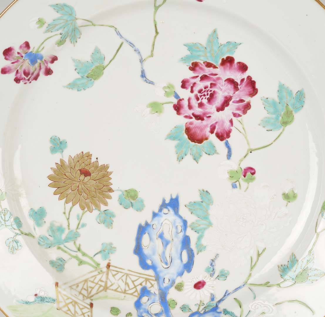 Lot 17: Chinese Famille Rose Charger