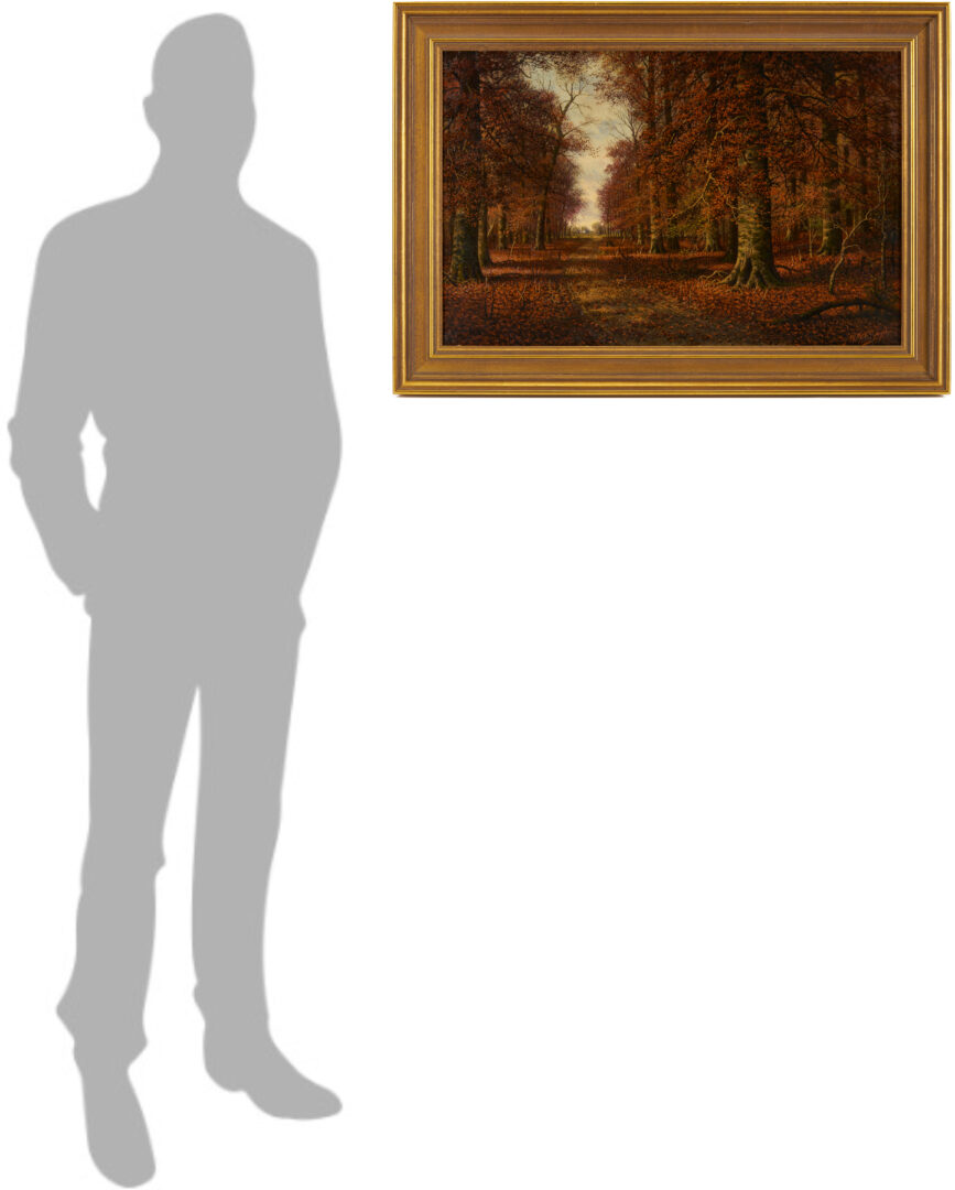 Lot 181: William McKendree Snyder O/C, Autumn Landscape